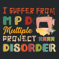 I Suffer From Mpd Multiple Project Disorder Quilt Yarn Retro Vintage Crewneck Sweatshirt | Artistshot