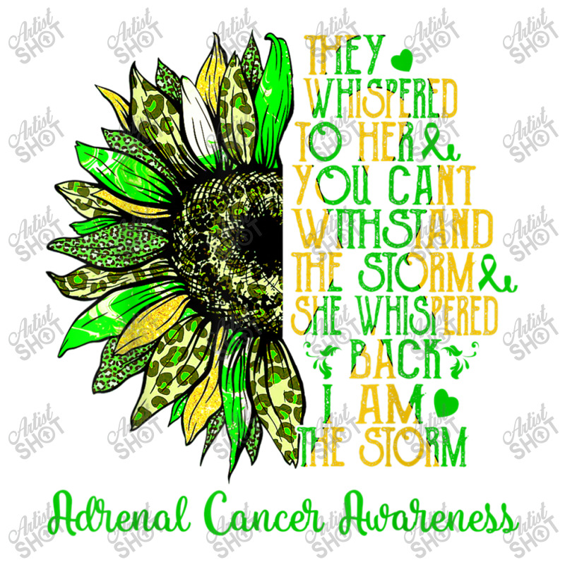 I'm The Storm Sunflower Leopard Adrenal Cancer Warrior Seamless Cap | Artistshot