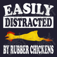 Easily Distracted By Rubber Chickens  Funny Gift Seamless Cap | Artistshot