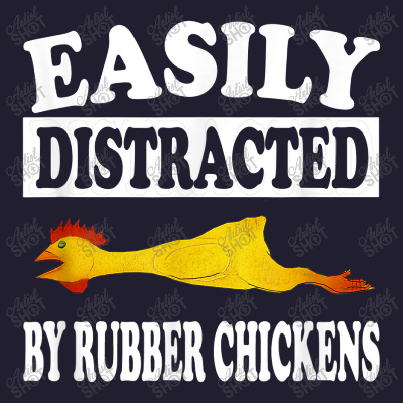 Easily Distracted By Rubber Chickens  Funny Gift Seamless Cap by AntoineDesign | Artistshot