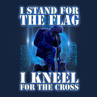 I Stand For The Flag I Kneel For The Cross Veteran Day Gift 21 Foam Snapback Hat | Artistshot