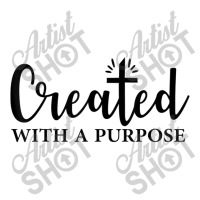 Created With A Purpose Christian Faith Men Women Foam Snapback Hat | Artistshot