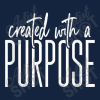 Cute Christian - Created With A Purpose Bible Quote Gifts Idea Foam Snapback Hat | Artistshot