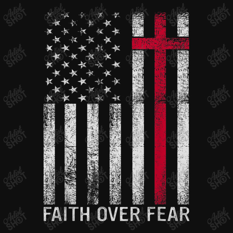 Faith Over Fears Cool Christian Cross American Usa Flag Gym Games Char Foam Snapback hat by Aria-Proctor | Artistshot