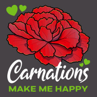 Carnations T  Shirt Carnations Make Me Happy Flower T  Shirt 5 Panel Snapback Cap | Artistshot