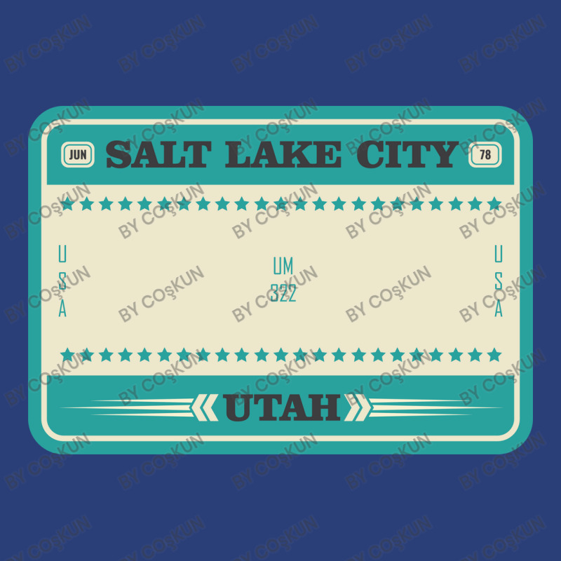 Usa Salt Lake City Utah License Plate Pa Trucker Cap | Artistshot