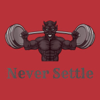 Never Settle Deadlift Gym Motivational Weight Lifting Tank Top Pa Trucker Cap | Artistshot