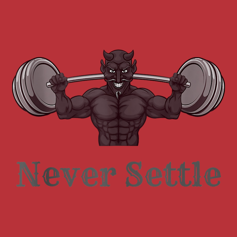 Never Settle Deadlift Gym Motivational Weight Lifting Tank Top Pa Trucker Cap | Artistshot