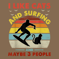 Surfing Cat, I Like Cats And Surfing And Maybe 3 People Dad Pa Trucker Cap | Artistshot