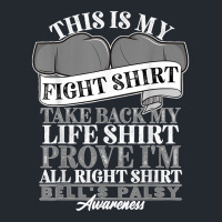 Fight Shirt I Facial Muscles Paralysis I Bells Palsy T Shirt Pa Trucker Cap | Artistshot