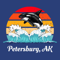 Petersburg T  Shirt Petersburg Alaska Distressed Orca Killer Whale Wav Pa Trucker Cap | Artistshot