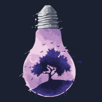 Bulb Of Light T  Shirt Bulb Of Light   Purple Nature T  Shirt Basic Backpack | Artistshot