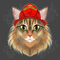 Cat Lover I Fireman Cat I Firefighter Siberian Cat Premium Fashion Visor | Artistshot