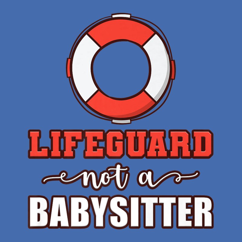 Mens Life Guard Not A Babysitter Seashore Marine Police Duty Premium Fashion Visor | Artistshot