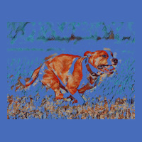 Pitbull T  Shirt Running Pittie Dog In Cartoon Art Photo Abstract T  S Fashion Visor | Artistshot