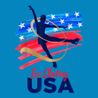 Ice Skating Dance Support The Team Tshirt Usa Flag T Shirt Fashion Visor | Artistshot