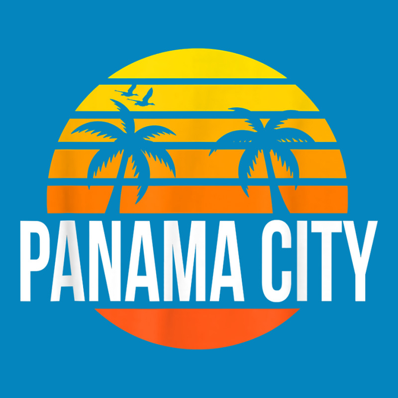 Panama City Florida Vintage T Shirt Retro Beach Style Fashion Visor by kogmor58594 | Artistshot