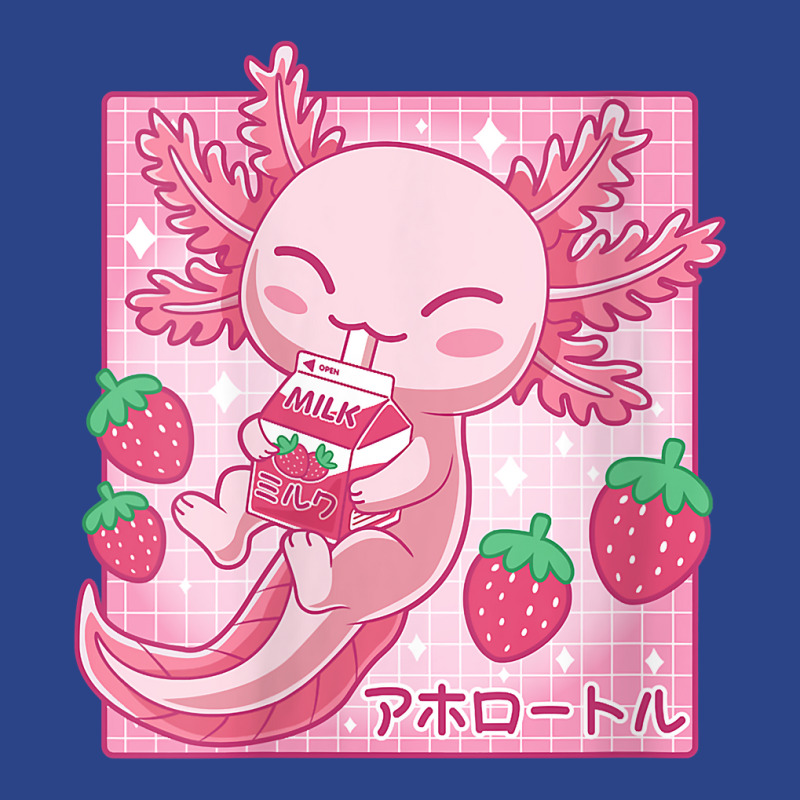 Womens Kawaii Axolotl Strawberry Milk Shake Carton Japanese Anime V Ne Nike Dri-FIT Cap by emaliekrein | Artistshot