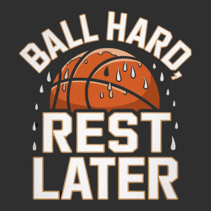 Ball Hard, Restlater Adjustable Cap - Leatherette Patch by Sandy | Artistshot