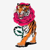 A Tiger And A Rose Baby Bibs | Artistshot