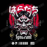 Ignorant And Anger Cropped Hoodie | Artistshot