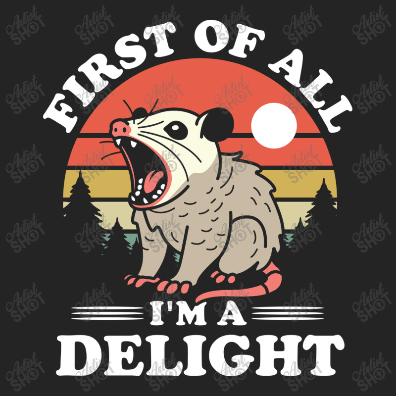 First Of All I'm A Delight 3/4 Sleeve Shirt by NQArtist | Artistshot