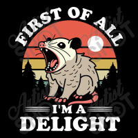 First Of All I'm A Delight Long Sleeve Shirts | Artistshot