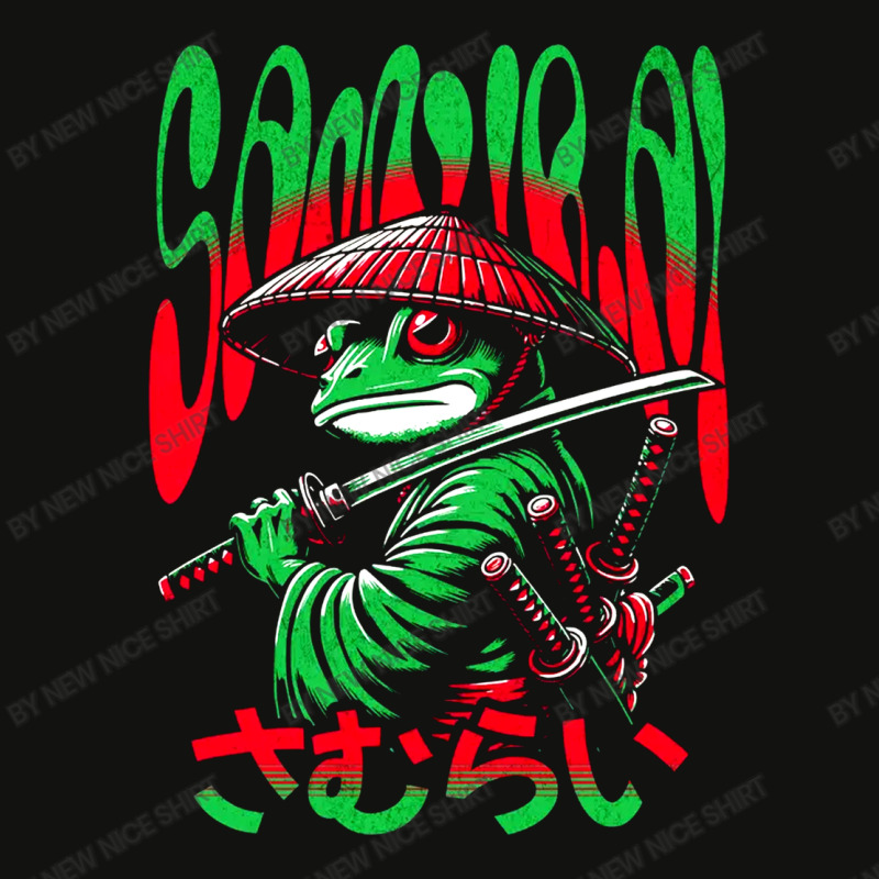 Frog Samurai Warrior Cute Animal Japan Vintage Ani Scorecard Crop Tee by New Nice Shirt | Artistshot