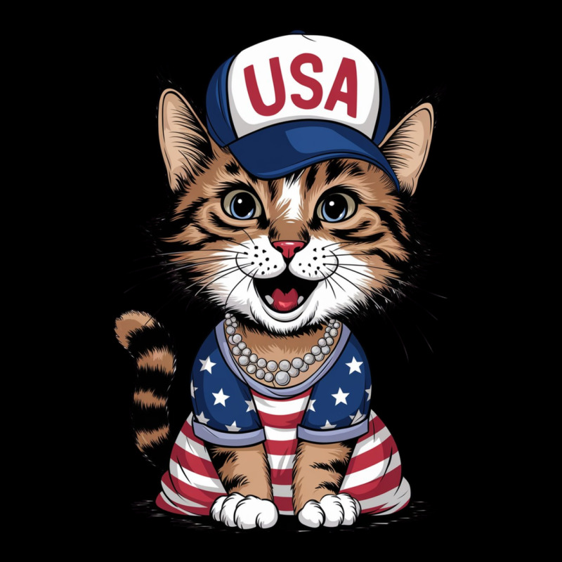 A Cat With Usa Flag Urban Sweatpant by Sandy | Artistshot