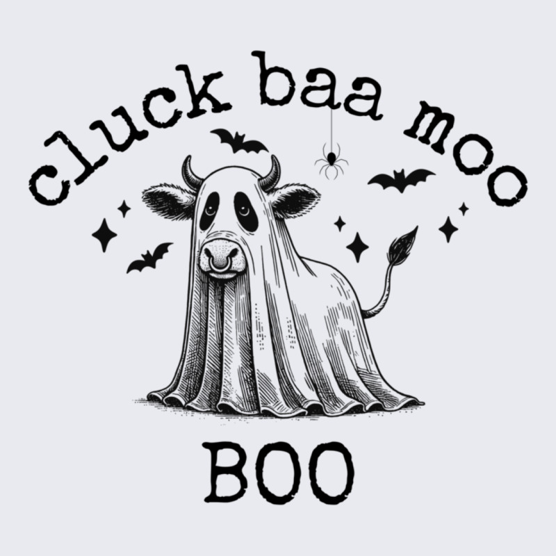 Cluck Baa Moo Boo Halloween Adjustable Baseball Cap by Sandy | Artistshot