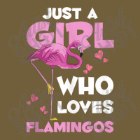 Zoo Animal Exotic Bird Women Just A Girl Who Loves Flamingos Retro Trucker Cap | Artistshot