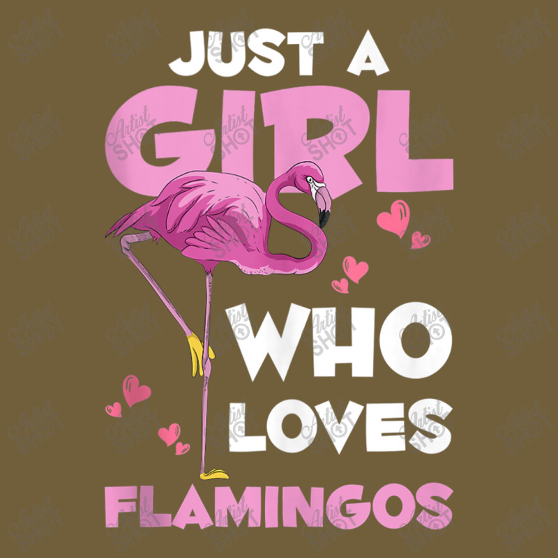 Zoo Animal Exotic Bird Women Just A Girl Who Loves Flamingos Retro Trucker Cap by LaytonDesign | Artistshot