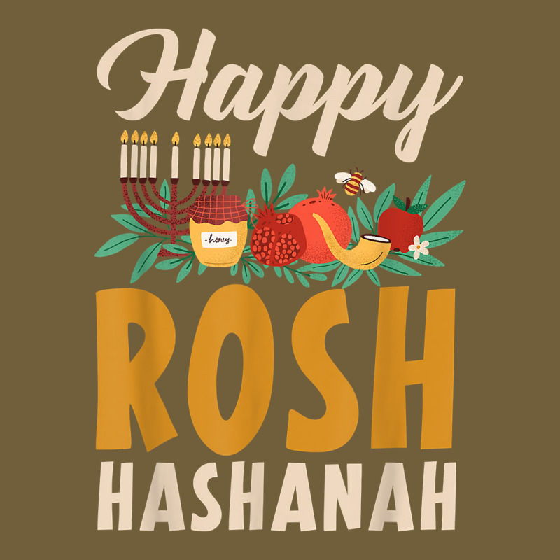 Happy Rosh Hashanah Shofar Jews Holiday Jewish New Year T Shirt Retro Trucker Cap | Artistshot