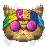 Hippie Exotic Shorthair Love Peace Sign 70s Hippie Cat Funny Gifts Boy Seamless Cap | Artistshot