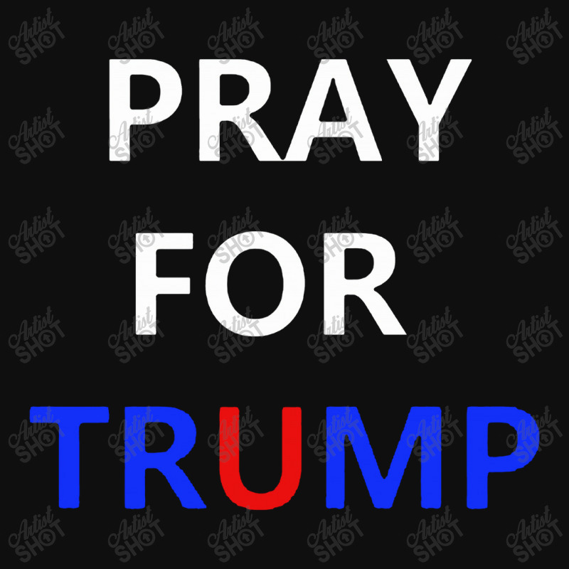 Pray For Trump Foam Snapback Hat | Artistshot