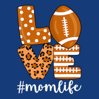 Love Football American Mom Life Player With Leopard Mor Foam Snapback Hat | Artistshot