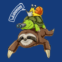 Funny Sloth Turtle Snail Piggyback Running Riding Team Foam Snapback Hat | Artistshot