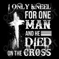 I Only Kneel For One Man And He Died On The Cross Jesus 5 Panel Snapback Cap | Artistshot