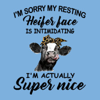 Cow Cattle Womens Funny Cow Im Sorry My Resting Heifer Face Is Intimid Pa Trucker Cap | Artistshot