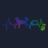 Alaskan Malamute T  Shirt Alaskan Malamute Colorful Heartbeat, Heart & Basic Backpack | Artistshot