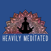 Heavily Meditated   Spiritual Daily Meditation Yoga T Shirt Basic Backpack | Artistshot