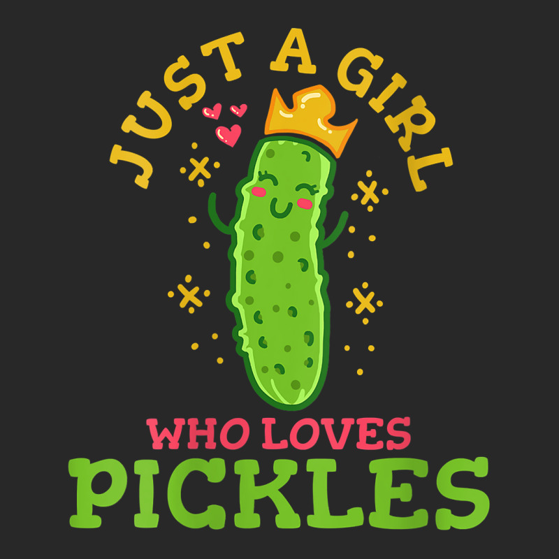 Womens Pickle Just A Girl Who Loves Pickles Vegan V Neck T Shirt Fashion Visor by darelychilcoat1989 | Artistshot