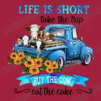 Cow Mooey Life Is Short Take The Trip Buy The Cow Eat The Cake 99 Cows Fashion Visor | Artistshot