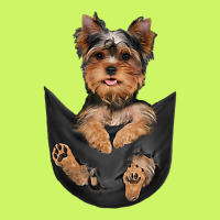 Dog Lovers Gifts Yorkshire Terrier In Pocket Funny Dog Face Premium T Fashion Visor | Artistshot