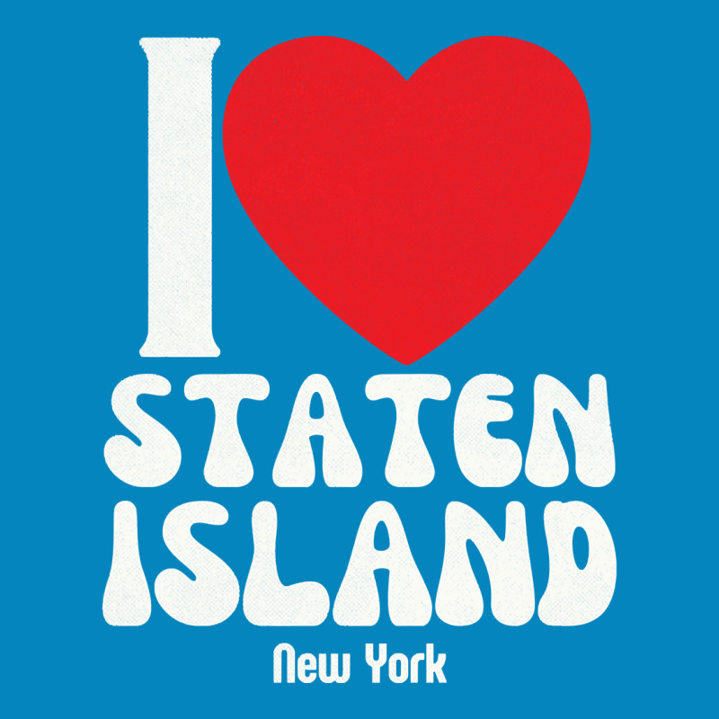 I Love Staten Island Lovers Retro Distressed Pullover Hoodie Fashion Visor by darelychilcoat1989 | Artistshot