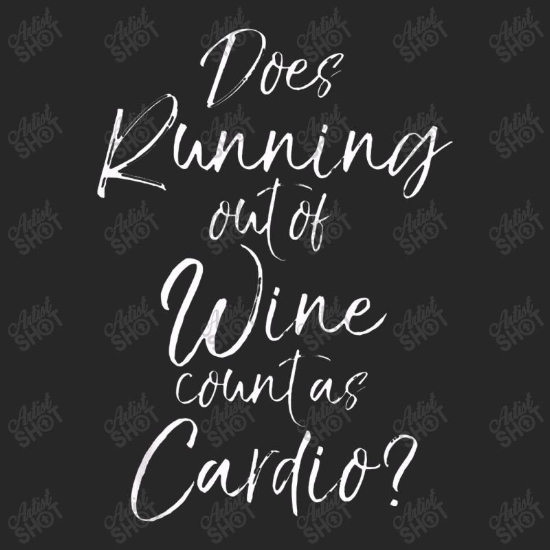 Funny Runner Gift Does Running Out Of Wine Count As Cardio Women's Pajamas Set by kamandhani | Artistshot