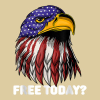 Free Today Funny Bald Eagle Freedom Independence 4th Of July T Shirt Fashion Visor | Artistshot