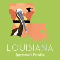 Louisiana Proud State Motto Sportsman's Paradise T Shirt Fashion Visor | Artistshot