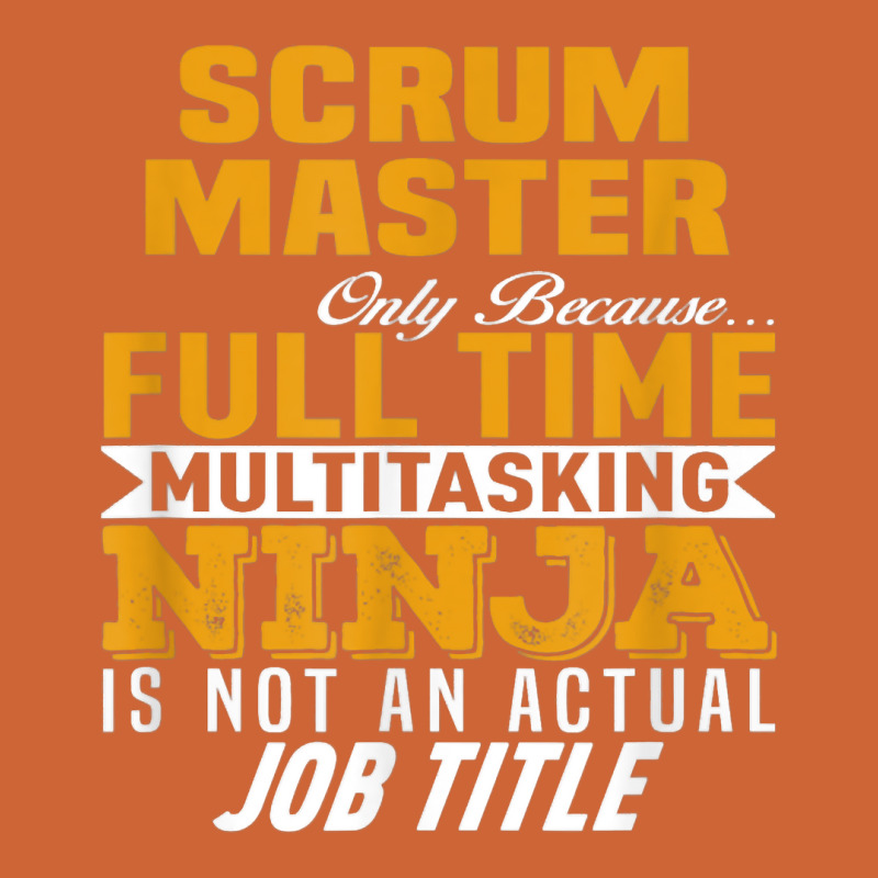 Scrum Master Because Full Time Multi Tasking Ninja Job Title T Shirt Nike Dri-FIT Cap by Smykowskicalob1991 | Artistshot