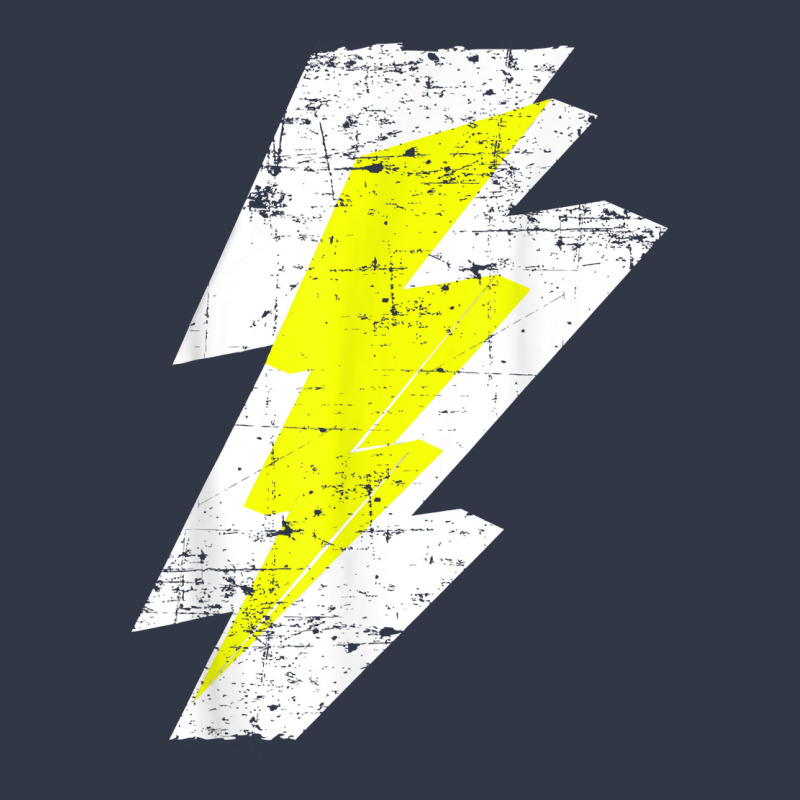 Lightning Bolt Distressed Tshirt White Yellow Graphic Print Nike Dri-FIT Cap by sosieclaton | Artistshot